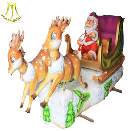 Hansel  2018 amusement park rides Santa Claus ride on pony carousel supplier
