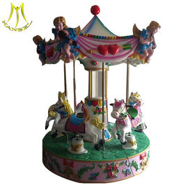 Hansel  2018 amusement park rides Santa Claus ride on pony carousel supplier