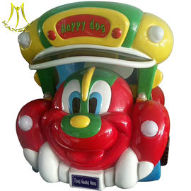 Hansel popular small coin operated fiberglass kiddie ride from China for sale supplier