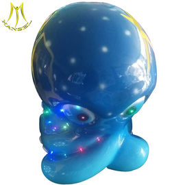 Hansel fiber glass kids park games products coin operated kids ride on octopus supplier