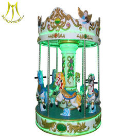 Hansel kids token operated rides machines carousel kiddie ride for sale supplier