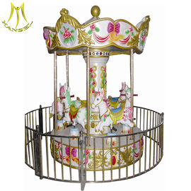 Hansel  carousel amusement rides for sale high quality pony kids ride supplier