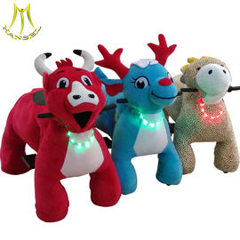 Hansel motorized plush animals electric riding toys electronic riding horse toy supplier