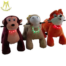 Hansel motorized plush animals electric riding toys electronic riding horse toy supplier