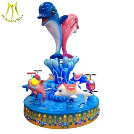 Hansel  kids carousel amusement rides for sale coin operated horse rides supplier
