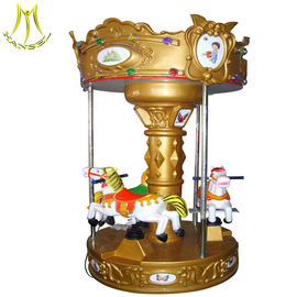 Hansel kids token operated rides machines carousel kiddie ride for sale supplier