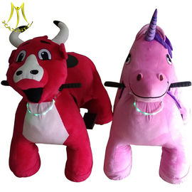 Hansel party park ride animal model electric coin operated pony riding toy supplier