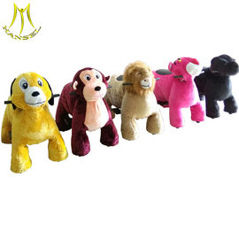 Hansel  attractive shopping mall  plush coin operated aniaml ride for sale supplier