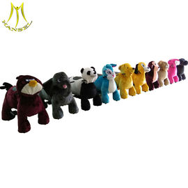 Hansel used amusement park equipment token operated plush animal scooter supplier