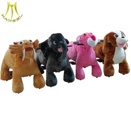 Hansel used amusement park equipment token operated plush animal scooter supplier