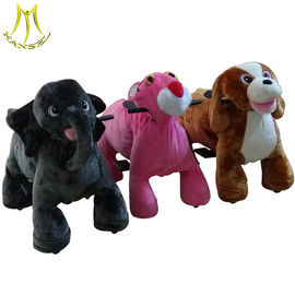 Hansel electric mountable plush motorized animal for shopping mall supplier
