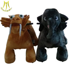 Hansel high quality family walking plush animal toy ride on elephant supplier