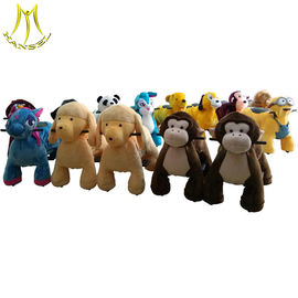 Hansel high quality family walking plush animal toy ride on elephant supplier