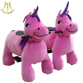 Hansel High quality plush animal design electric kids entertainment equipment supplier