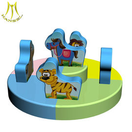 Hansel  soft outdoor playground equipment for kid animal carousel supplier