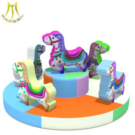 Hansel  soft outdoor playground equipment for kid indoor games animal carousel for baby supplier