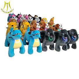 Hansel  luna park toys animal push elactrical bike animals cart ride for mall supplier