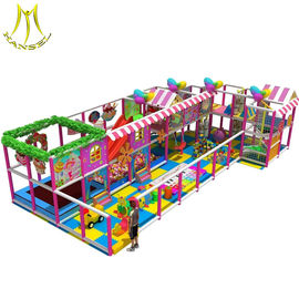 Hansel  play ground equipment outdoor wooden house children indoor park supplier
