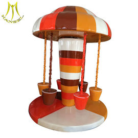 Hansel  Electric mushroom carousel for baby indoor toddler soft play item supplier