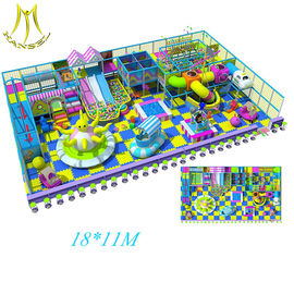 Hansel commercial kids indoor jungle gym custom indoor soft playground high density foam block supplier