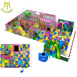 Hansel commercial kids indoor jungle gym custom indoor soft playground high density foam block supplier