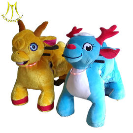 Hansel    plush toys stuffed animals on wheels plush animal electric scooter Guangzhou supplier