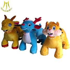 Hansel    plush toys stuffed animals on wheels plush animal electric scooter Guangzhou supplier