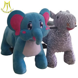 Hansel Plush motorized stuffed animals electric kids ride on horse for sale supplier