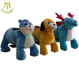 Hansel  wholesale children moving dog animal electronic ride on unicorn for park supplier