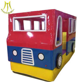 Hansel  children play game soft play car items for rent attraction large kiddie bus ride in mall supplier