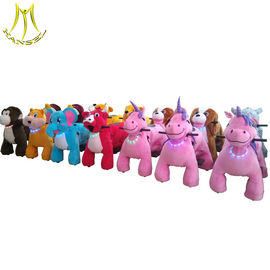 Hansel plush motorcycle animal scooter riding horse zippy animal toy rides supplier