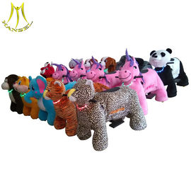Hansel entertainment kiddy rides plush riding animals ride on animal toy supplier