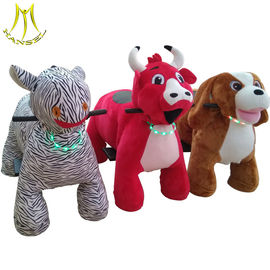 Hansel 2018 electric plush motorized riding animals toys for mall supplier