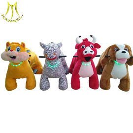 Hansel plush walking animal toy rides electric riding toy animal for mall supplier