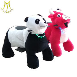 Hansel  kids and adult ride on toys plush animal walking toy for indoor playground supplier