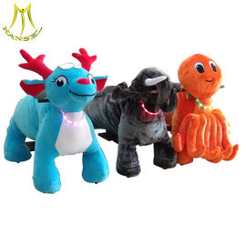 Hansel shoping mall walking animal zoo ride for mall electronic game machine supplier