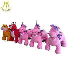 Hansel amusement park stuffed animal cartoon walking animal mall rides supplier