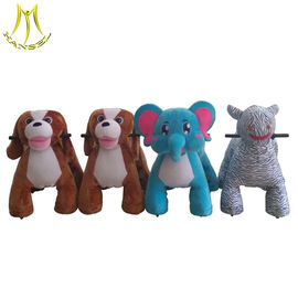 Hansel  amusement game blue elephant riding toys for kids safari animal motorcycle supplier