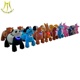 Hansel  kids in the park games plush animals riding children electric toy supplier