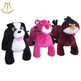 Hansel  popular children ride on stuffed animal dinausour for mall supplier