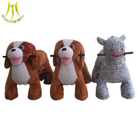 Hansel  plush dog toys rides child animal car electric walking toys for mall supplier