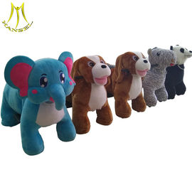Hansel amusement indoor plush walking animals electric scooter for sale supplier