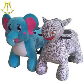 Hansel amusement indoor plush walking animals electric scooter for sale supplier