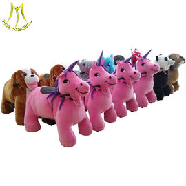 Hansel wholesale plush motorized animal toy rides on zippy riders supplier