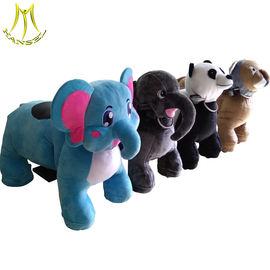 Hansel amusement park motorized plush riding animals animal ride supplier