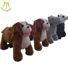 Hansel amusement park motorized plush riding animals animal ride supplier