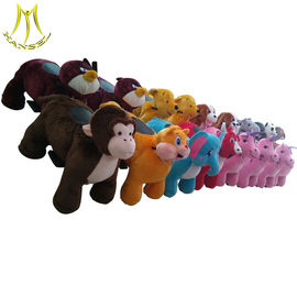 Hansel children indoor rides games stuffed animal unicorn on wheels supplier