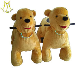 Hansel  amusement park battery operated toys zippy animal bear ride supplier