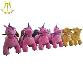 Hansel  fast profit funny amusement park games animal walking unicorn fun rides animal supplier