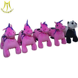 Hansel hot selling coin operated kiddie rides electric animal scooter supplier